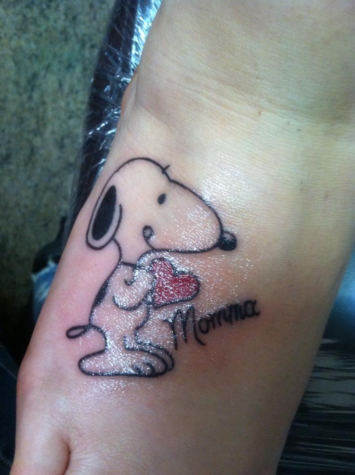 Snoopy tattoo ideas 0085