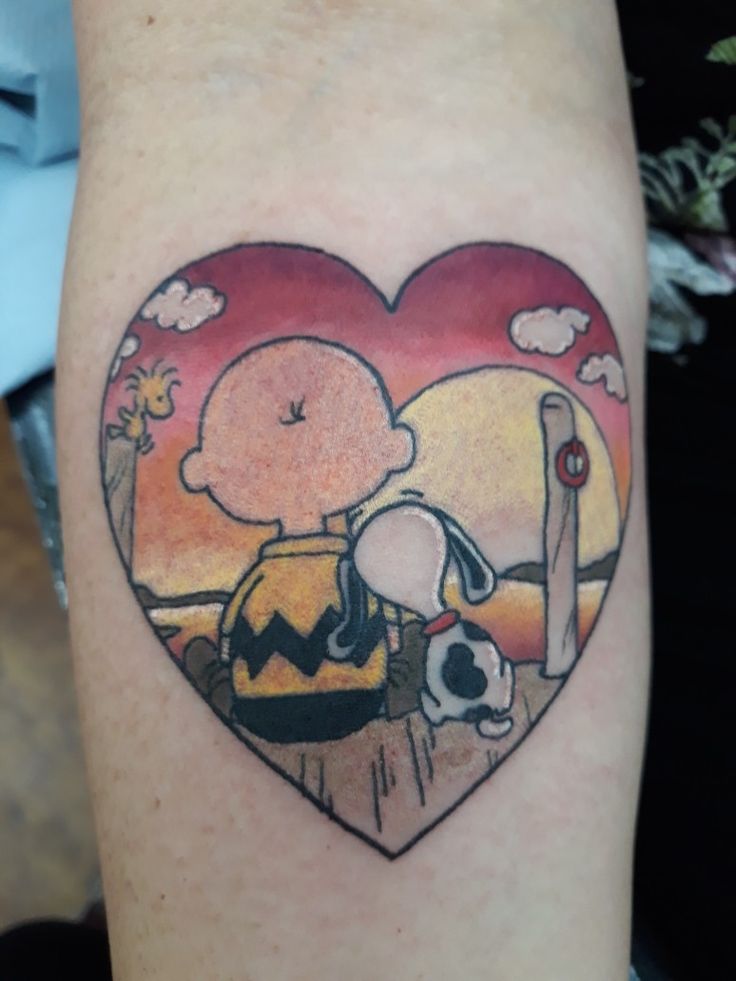 Snoopy tattoo ideas 0090