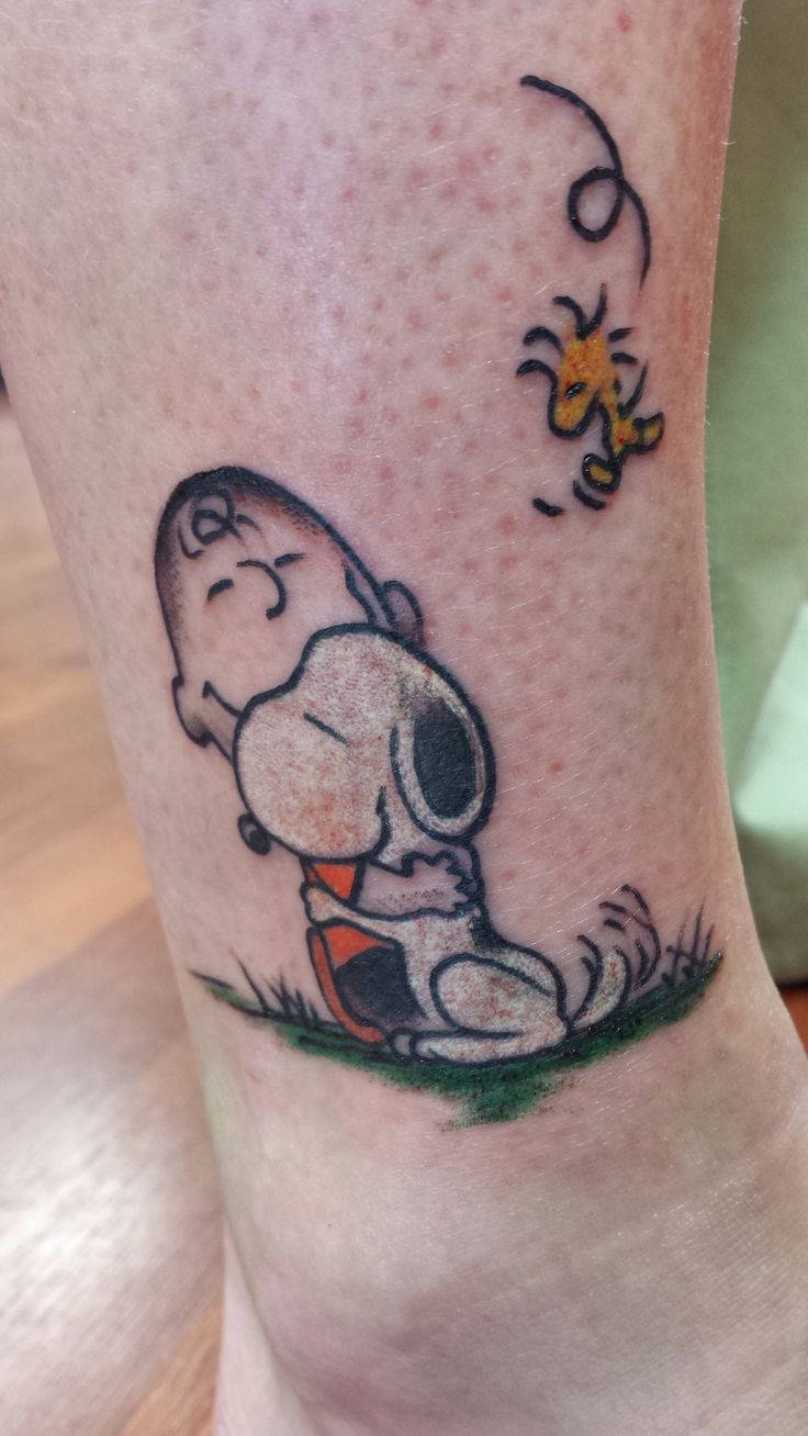 Snoopy tattoo ideas 0091