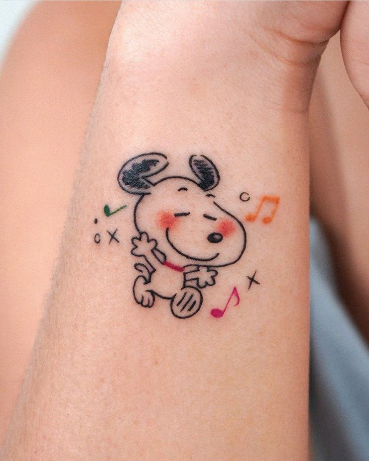 Snoopy tattoo ideas 0098