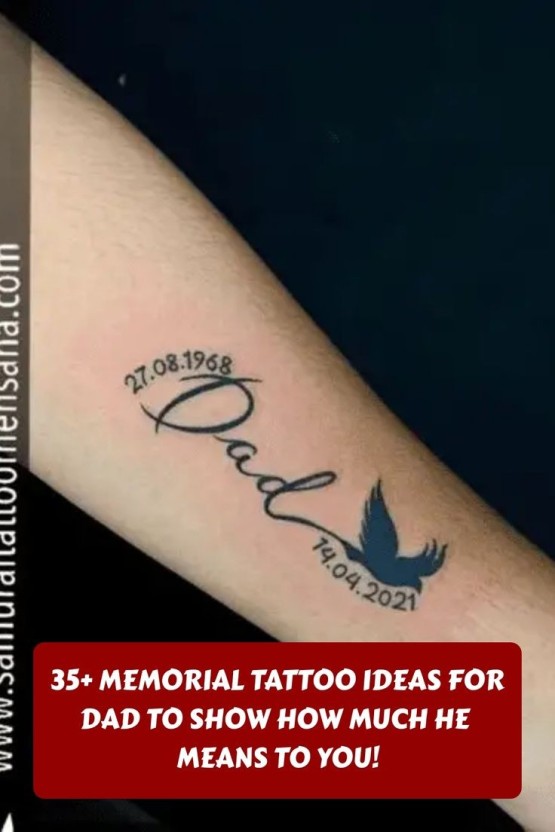 son tattoo ideas for dad 0075