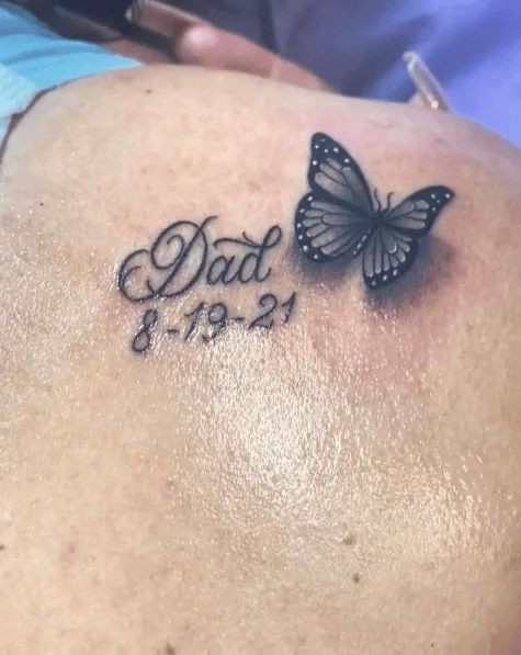 son tattoo ideas for dad 0081