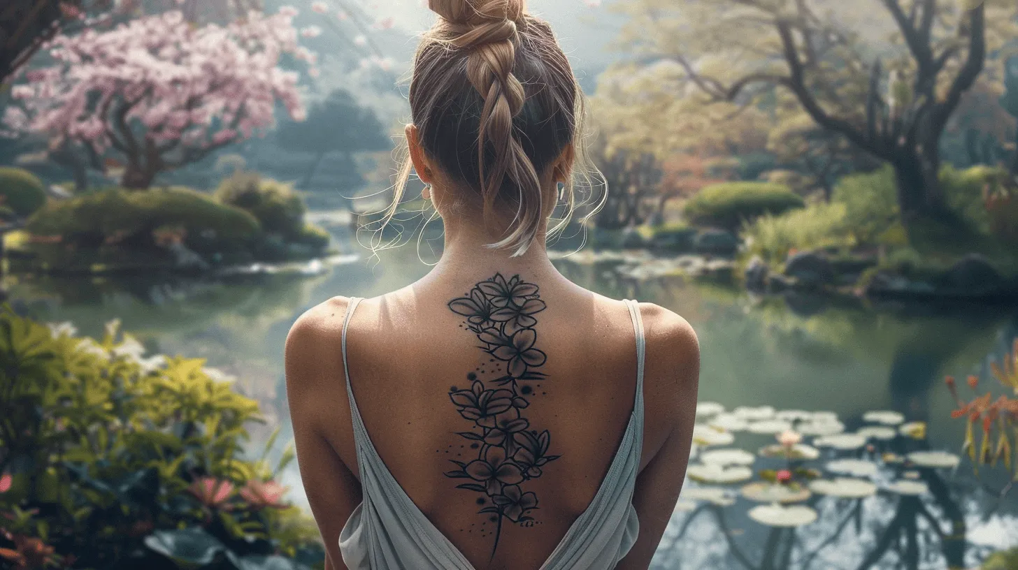 tattoo ideas on spine 0041