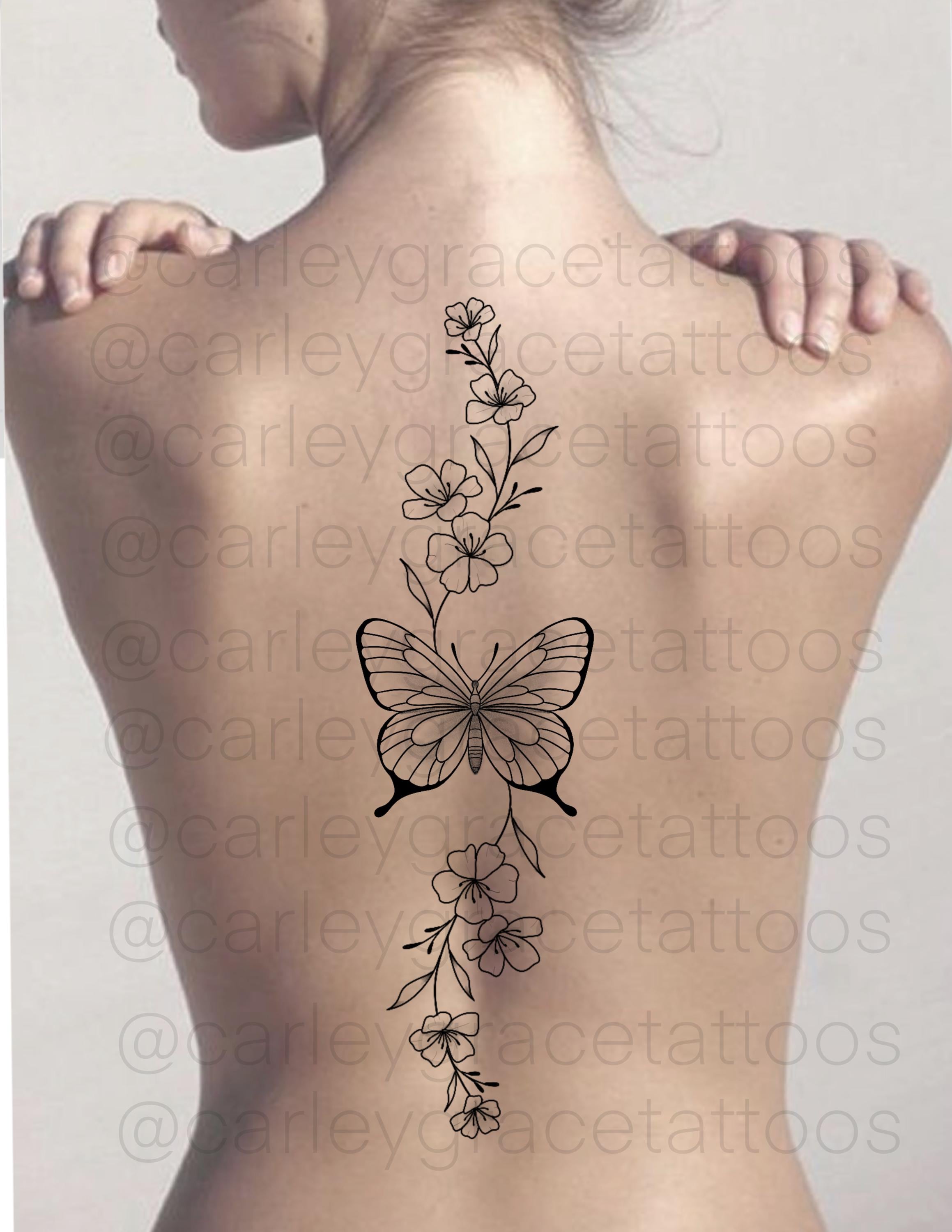 tattoo ideas on spine 0063