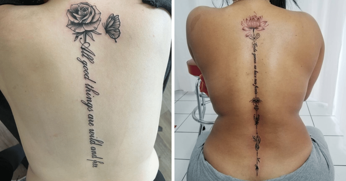 tattoo ideas on spine 0085