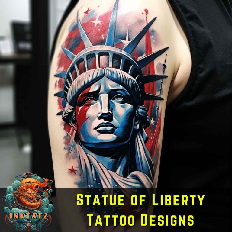 Statue of Liberty Tattoo Ideas 0014