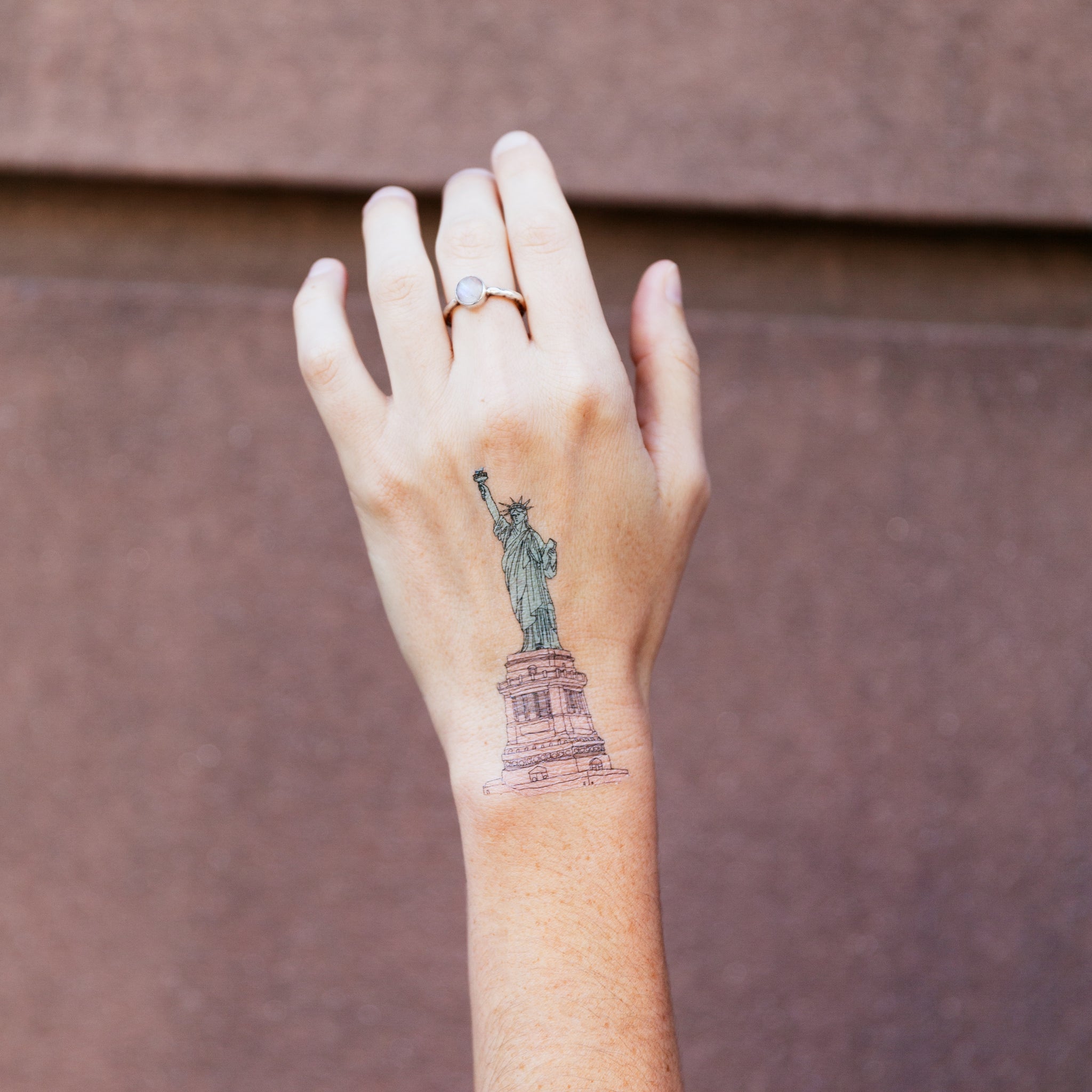 Statue of Liberty Tattoo Ideas 0015