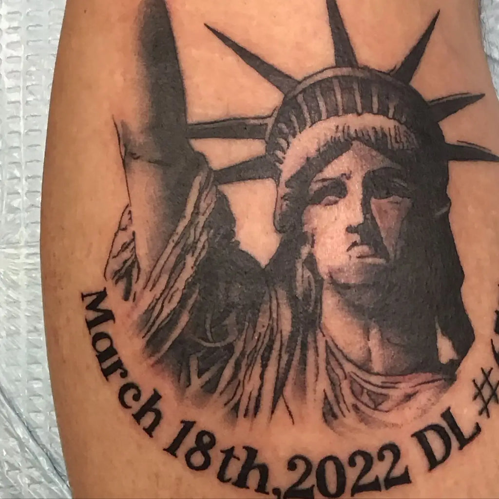 Statue of Liberty Tattoo Ideas 0031