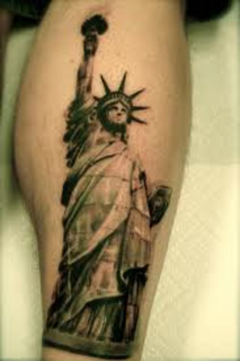 Statue of Liberty Tattoo Ideas 0033