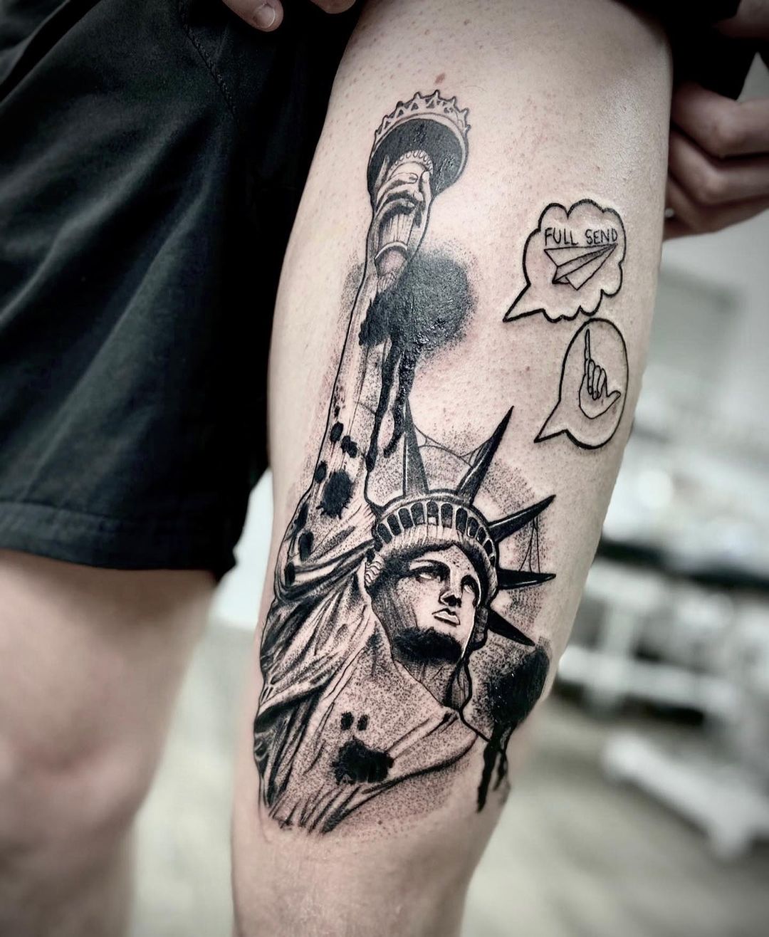 Statue of Liberty Tattoo Ideas 0034