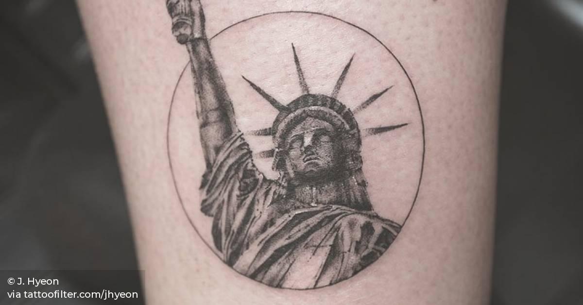 Statue of Liberty Tattoo Ideas 0060