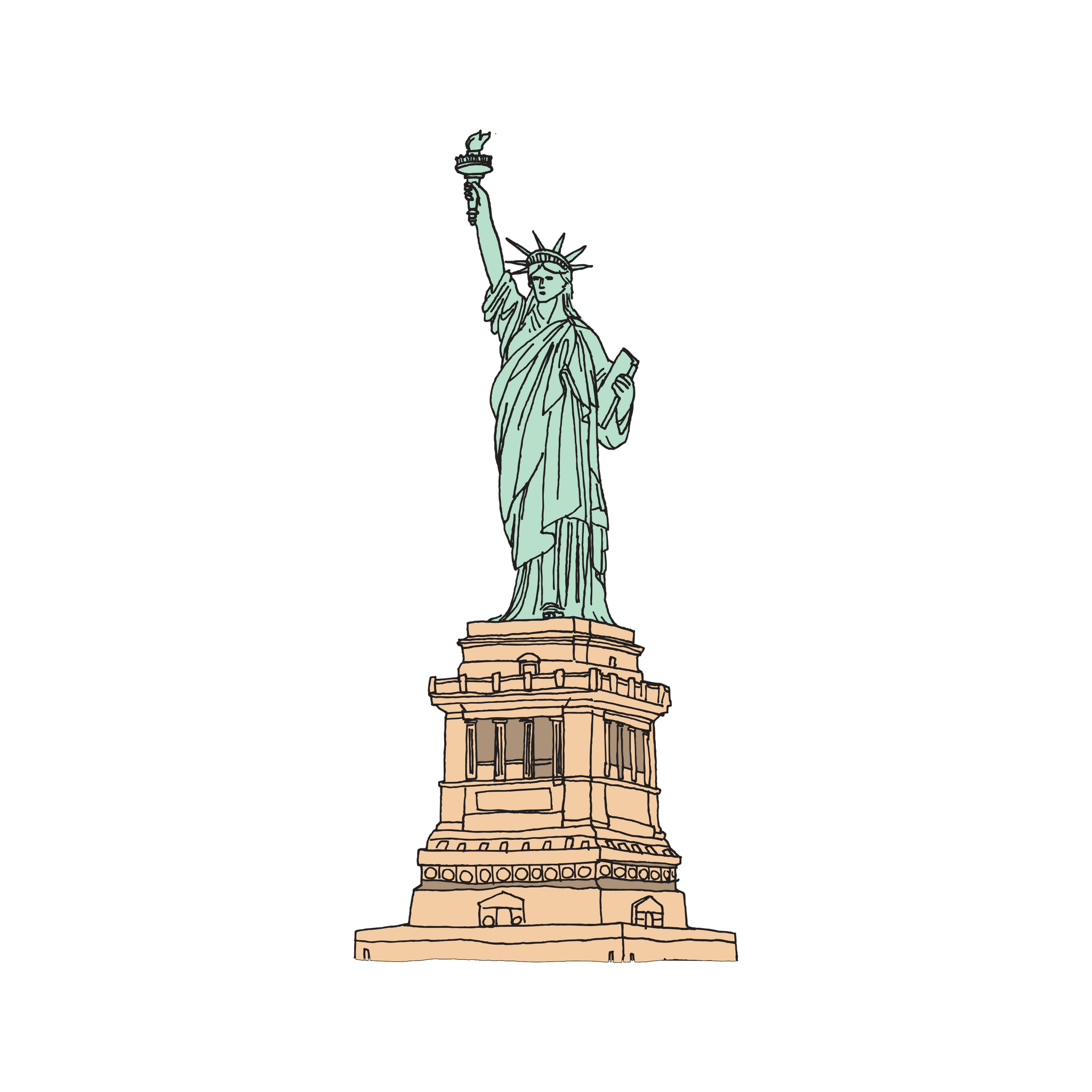 Statue of Liberty Tattoo Ideas 0066