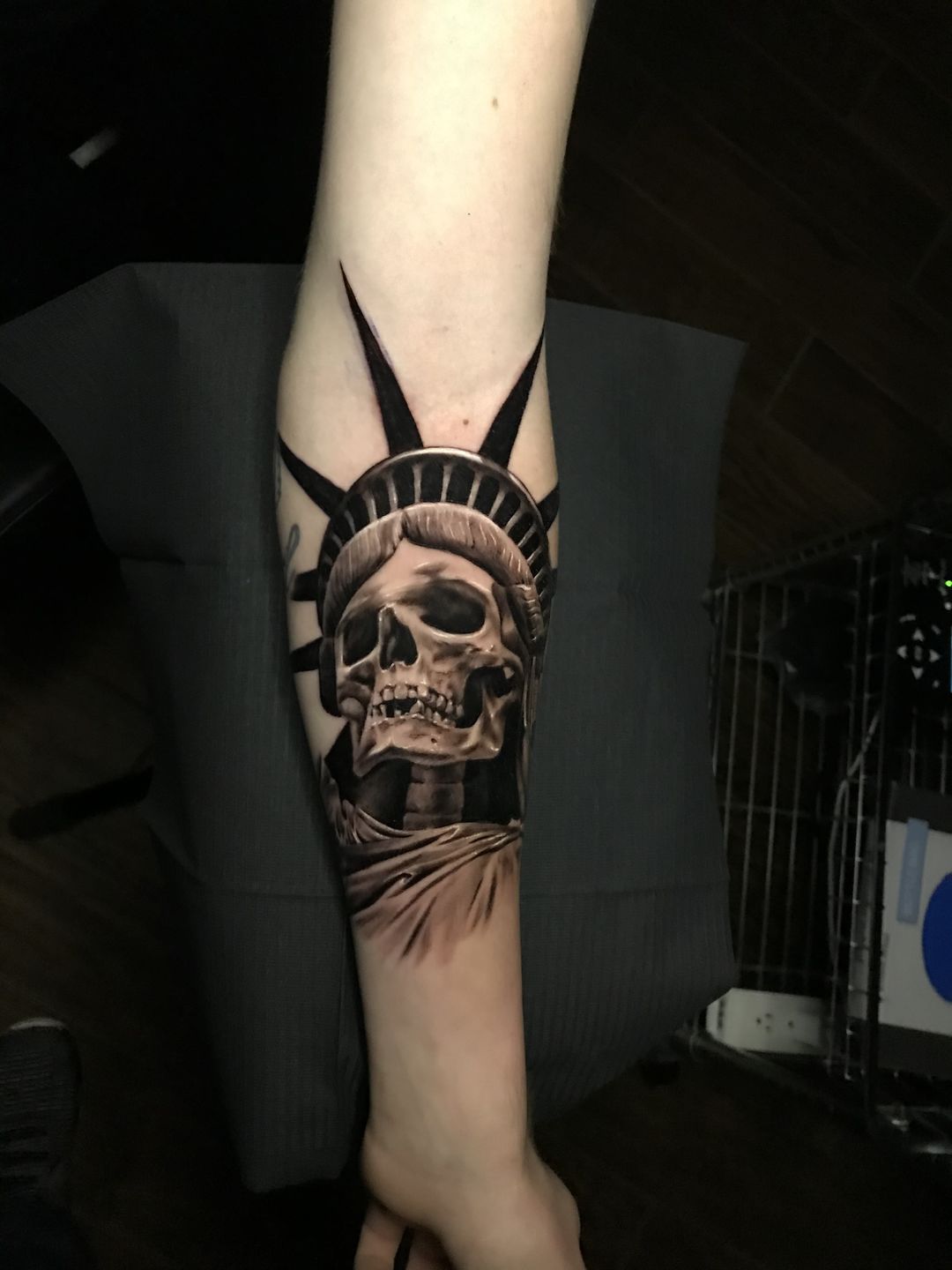 Statue of Liberty Tattoo Ideas 0068