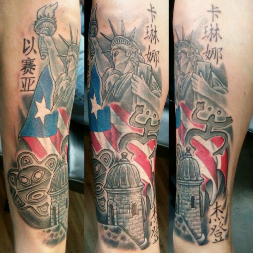 Statue of Liberty Tattoo Ideas 0087