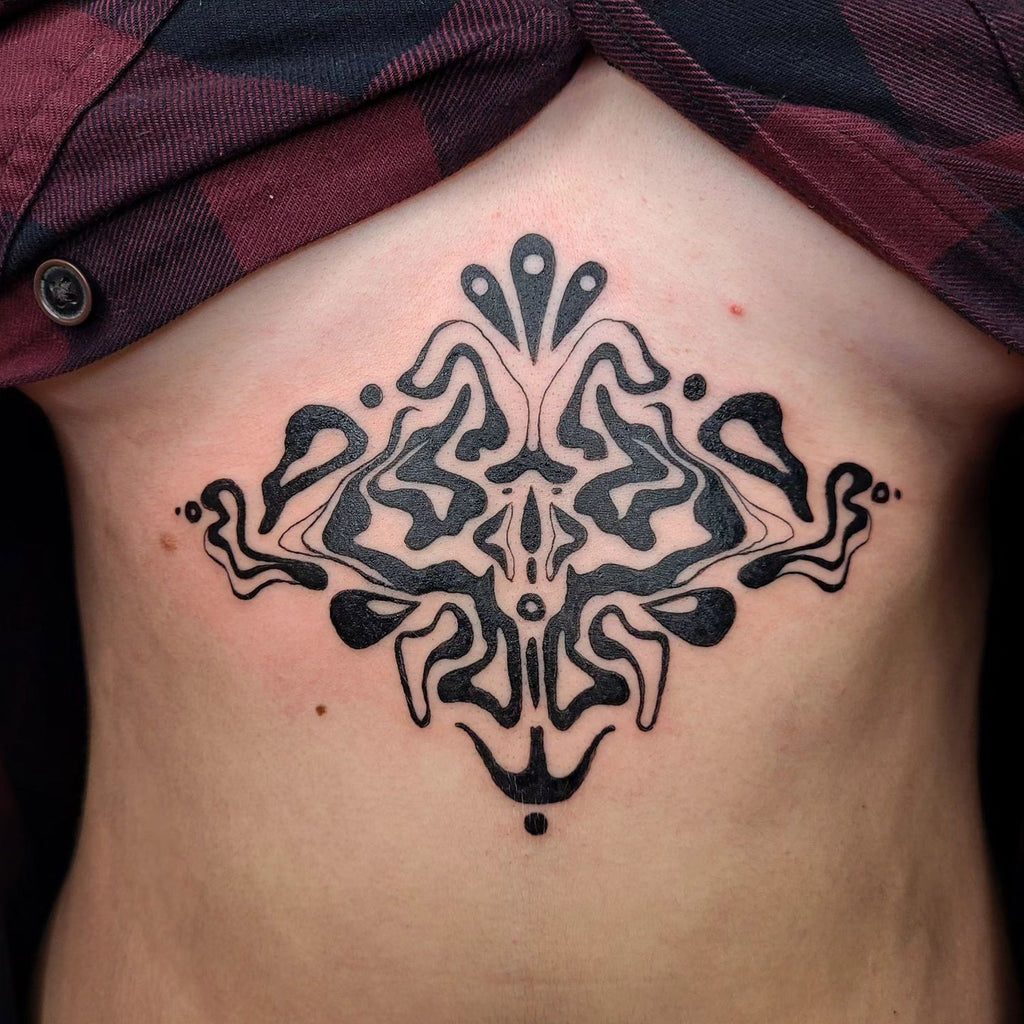 sternum tattoo ideas 0016