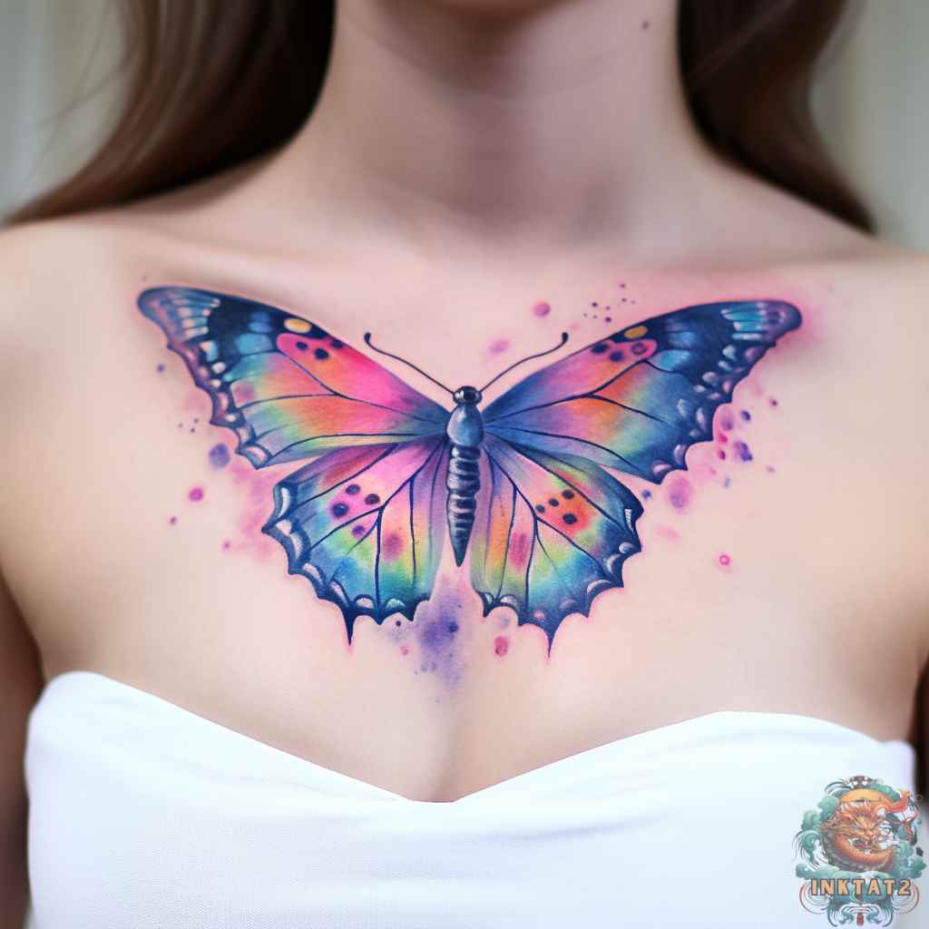 sternum tattoo ideas 0093