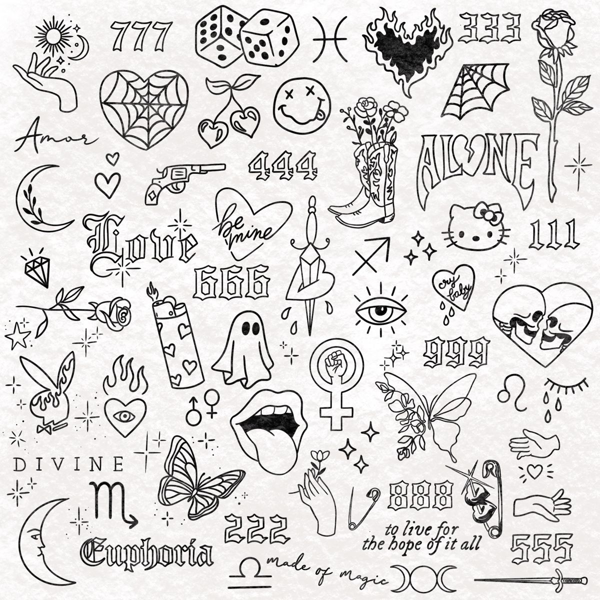 stick and poke tattoo ideas 0071