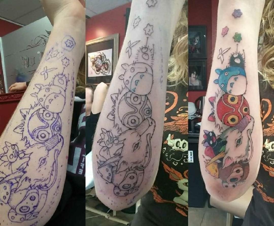 studio Ghibli tattoo ideas 0013