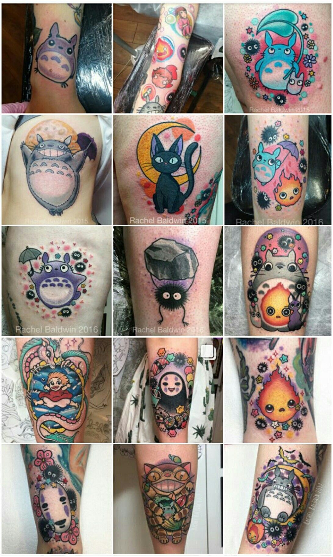 studio Ghibli tattoo ideas 0018