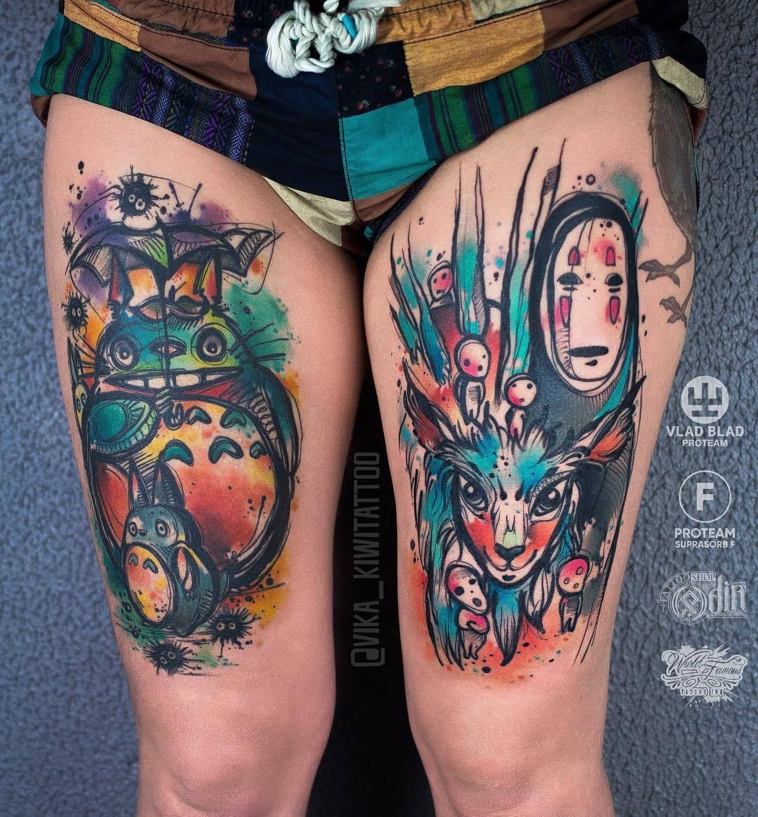 studio Ghibli tattoo ideas 0021