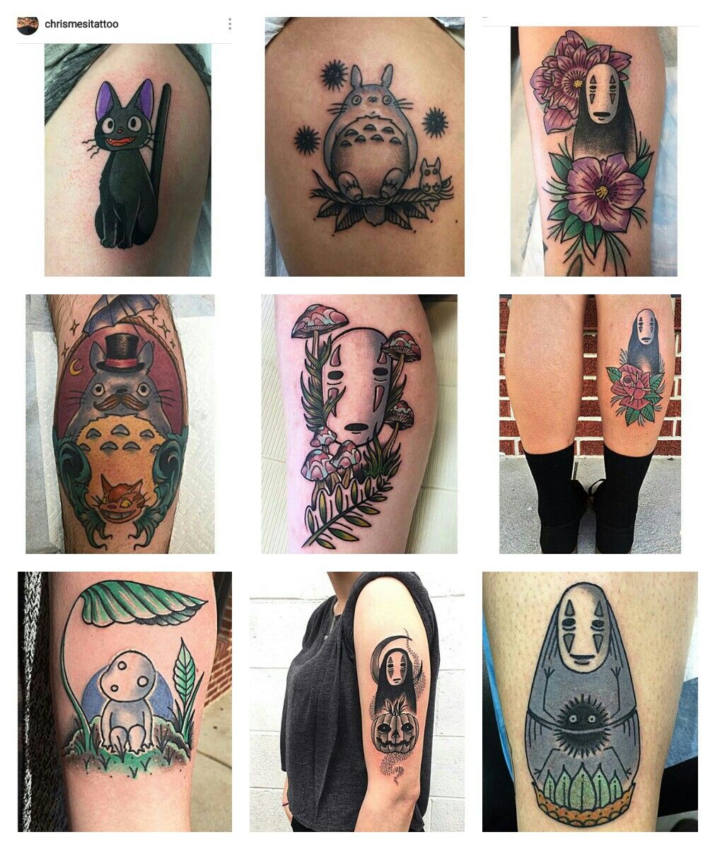 studio Ghibli tattoo ideas 0064