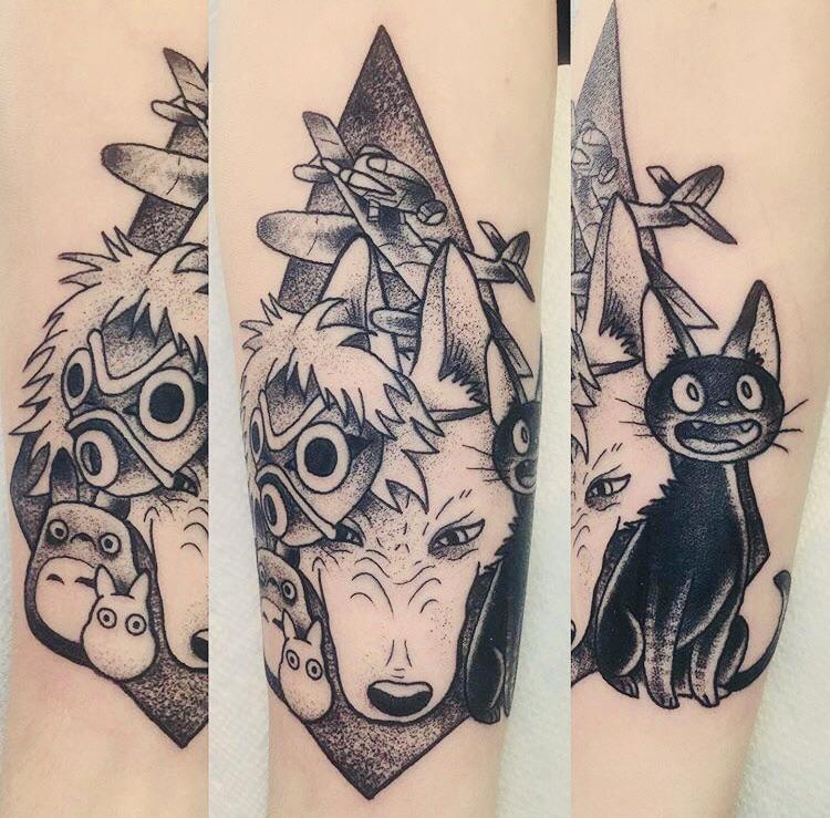 studio Ghibli tattoo ideas 0069