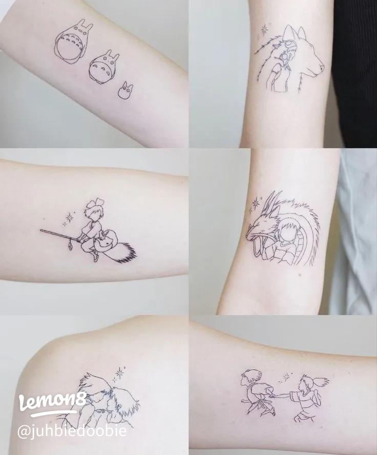 studio Ghibli tattoo ideas 0080