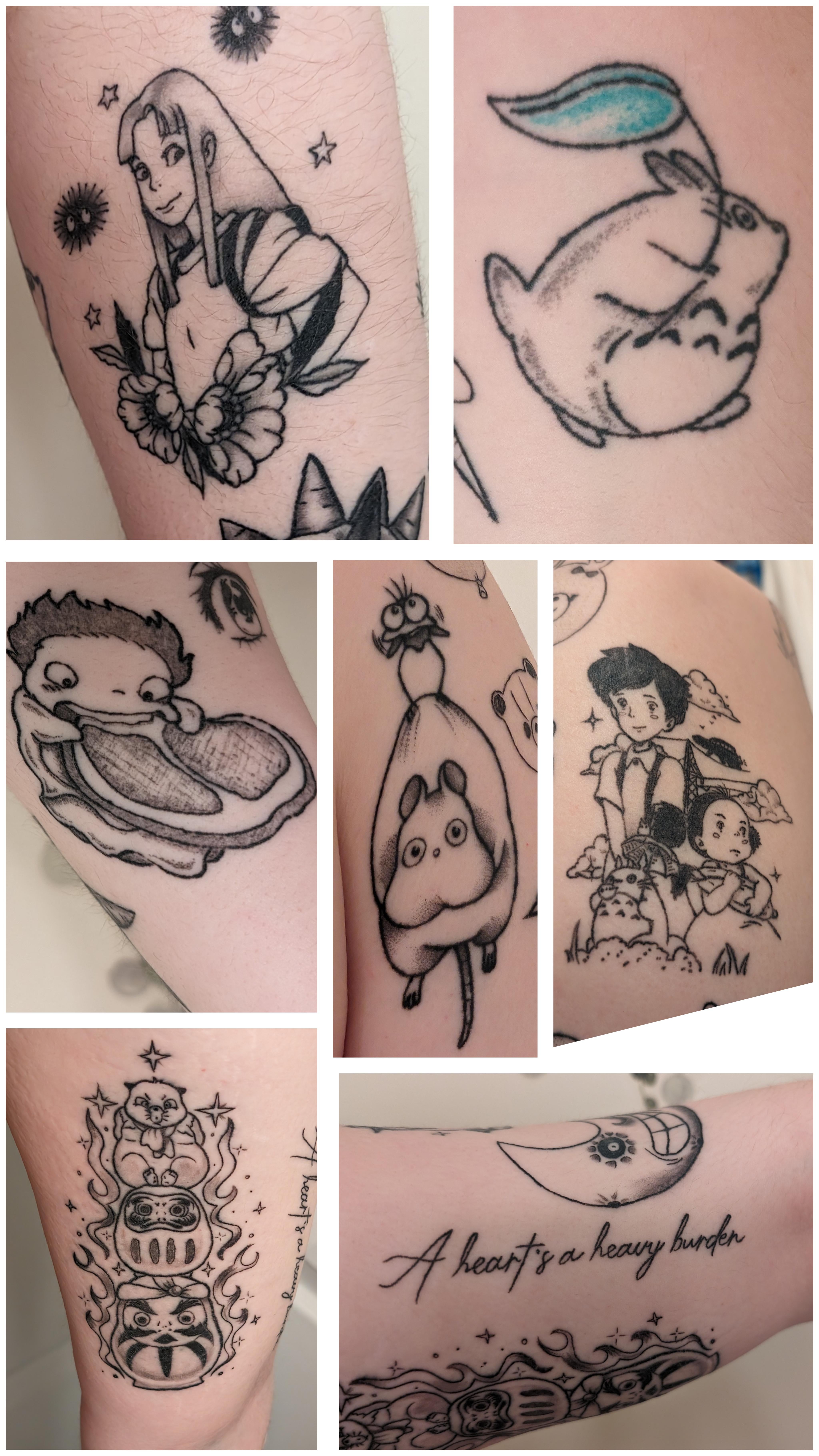 studio Ghibli tattoo ideas 0092