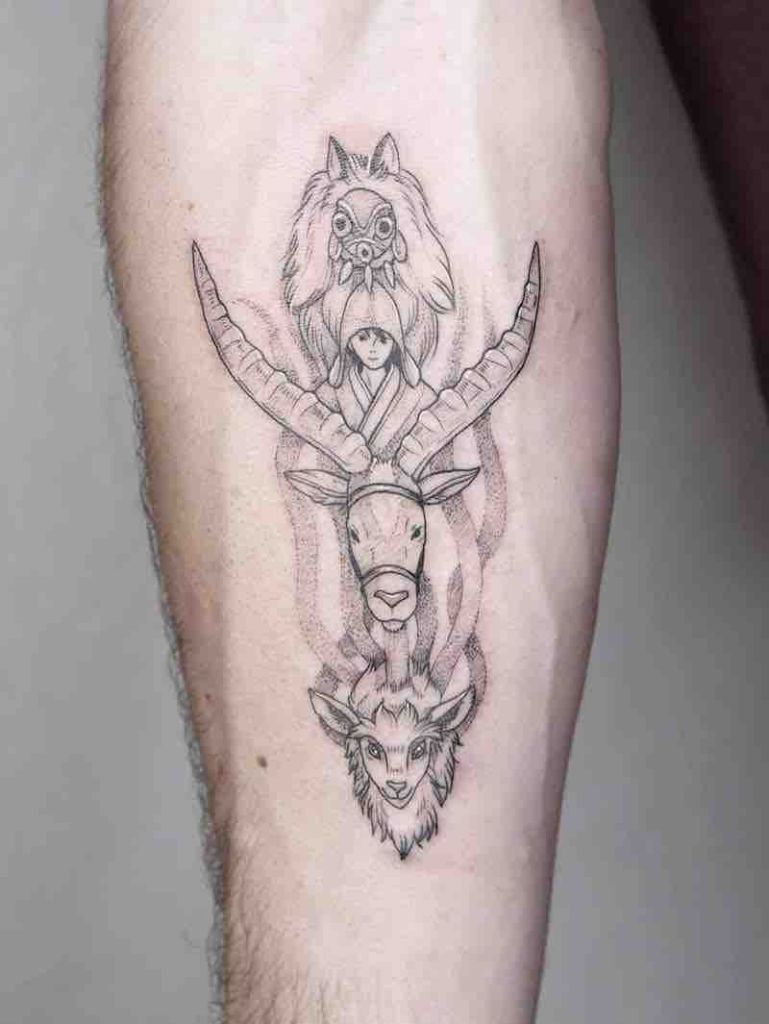 studio Ghibli tattoo ideas 0095