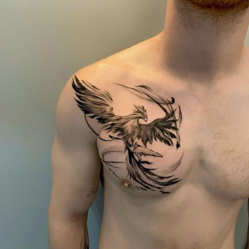 stunning female phoenix tattoos