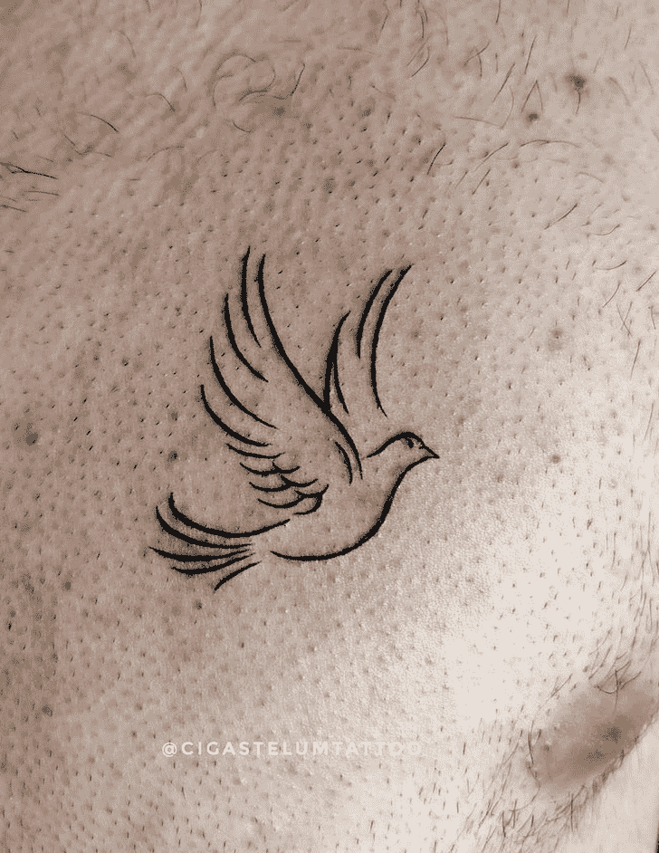 stylish dove tattoo ideas for men.