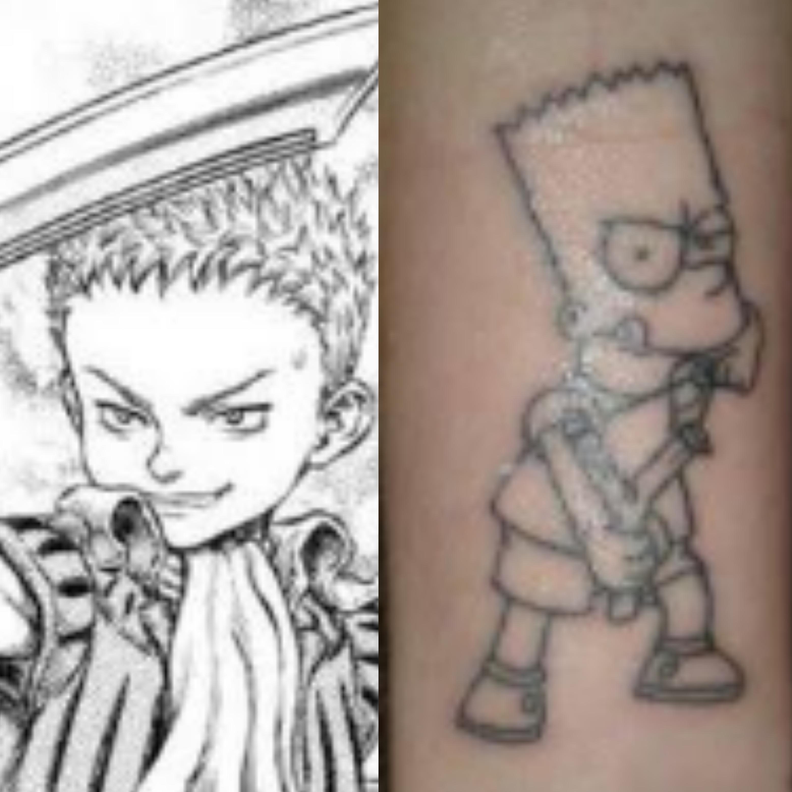 subtle tattoo ideas for famous characters