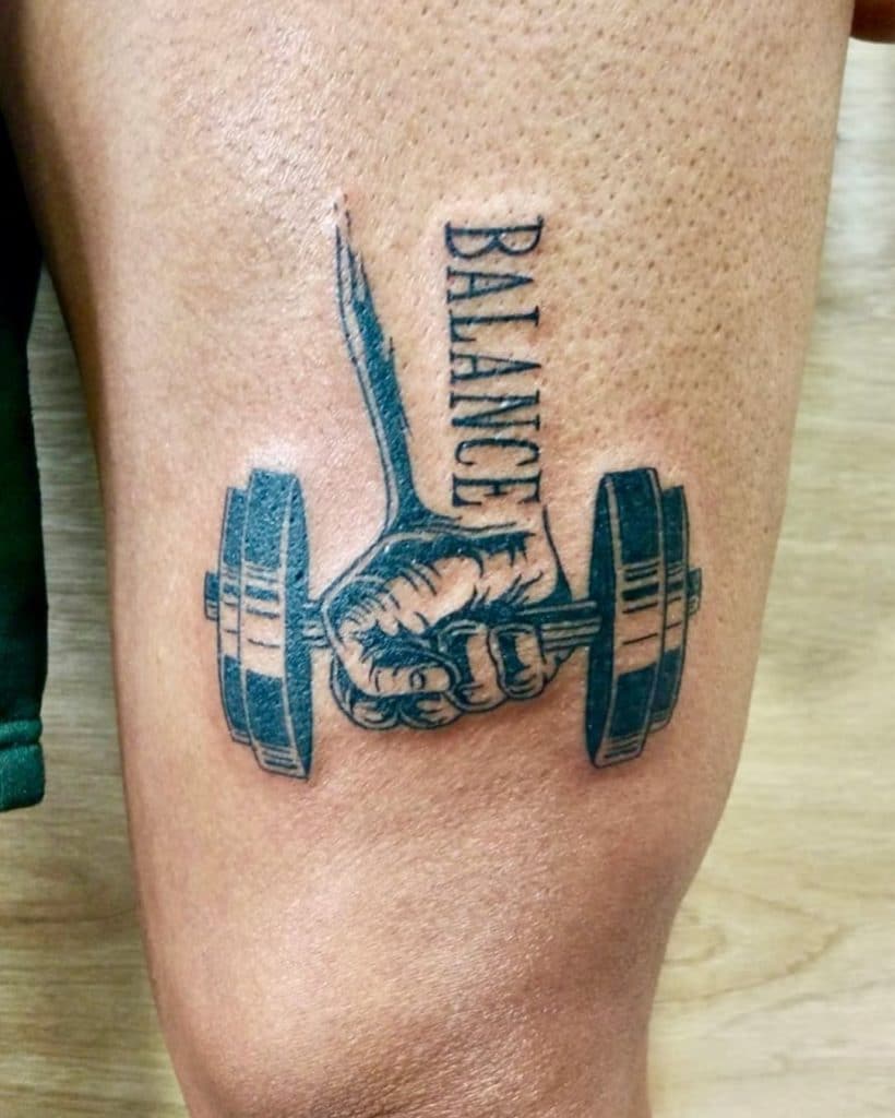 subtle tattoo ideas for gym rats