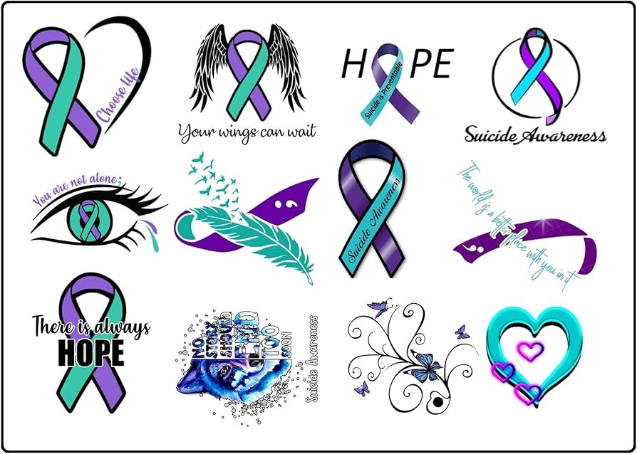 subtle tattoo ideas for suicide awareness