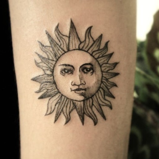 sun tattoo ideas 0011