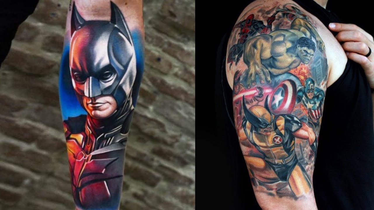 superhero tattoo ideas for women