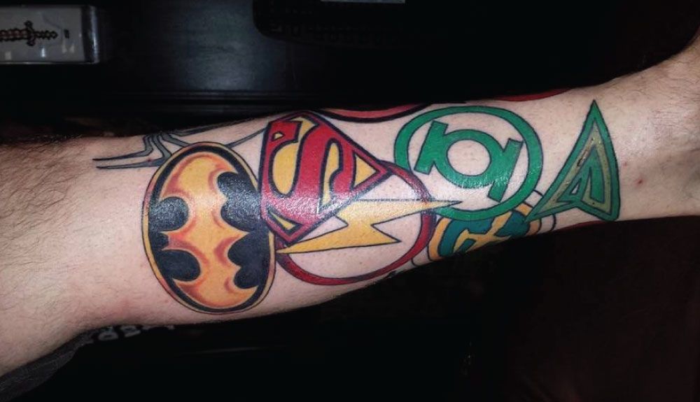 Superhero Tattoo Ideas 0023