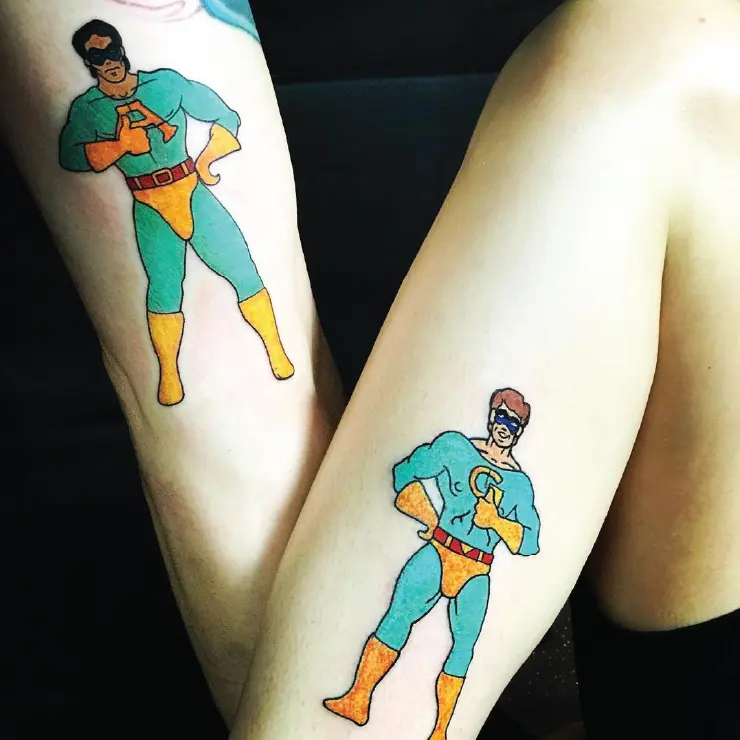 Superhero Tattoo Ideas 0037