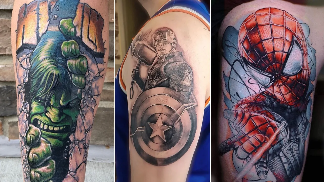 Superhero Tattoo Ideas 0043