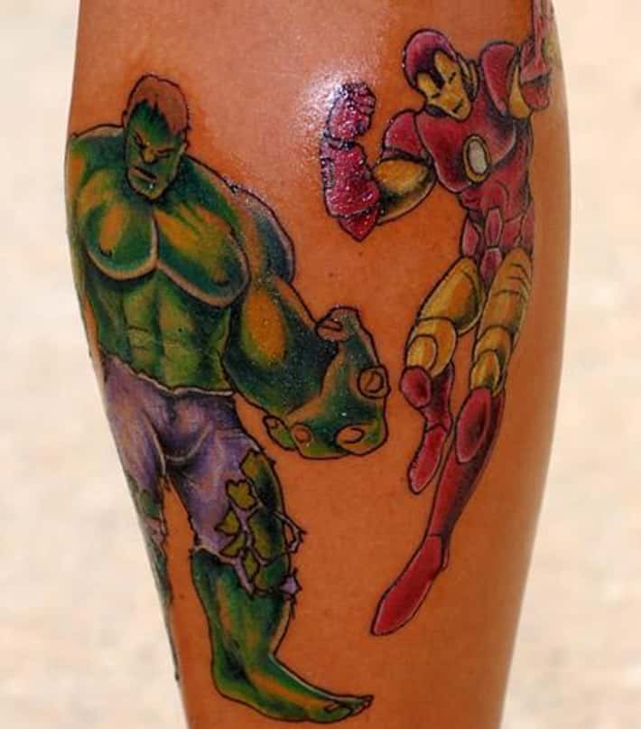 Superhero Tattoo Ideas 0052