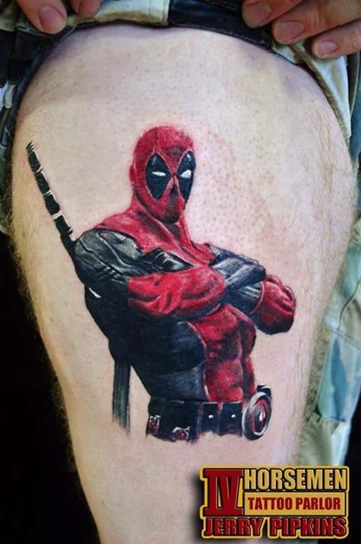 Superhero Tattoo Ideas 0072