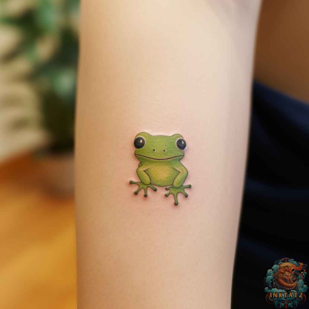 symbolic small frog tattoo meanings