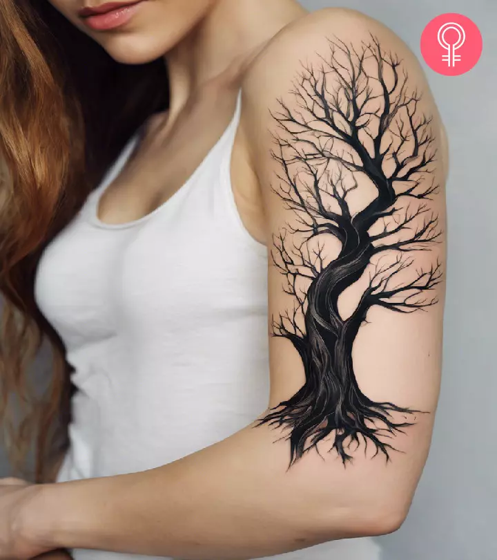 symbolic small tree tattoo ideas