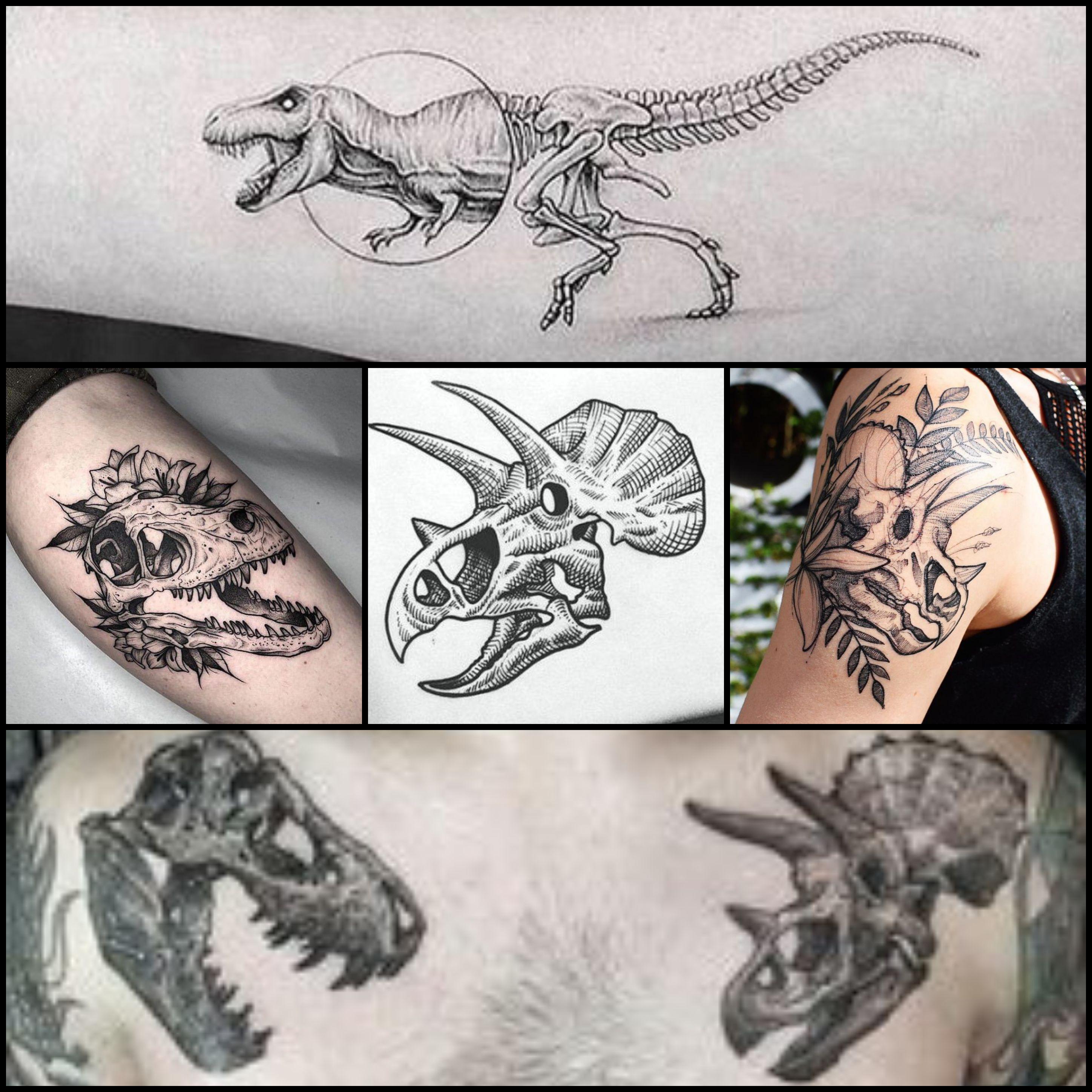 T Rex tattoo concepts