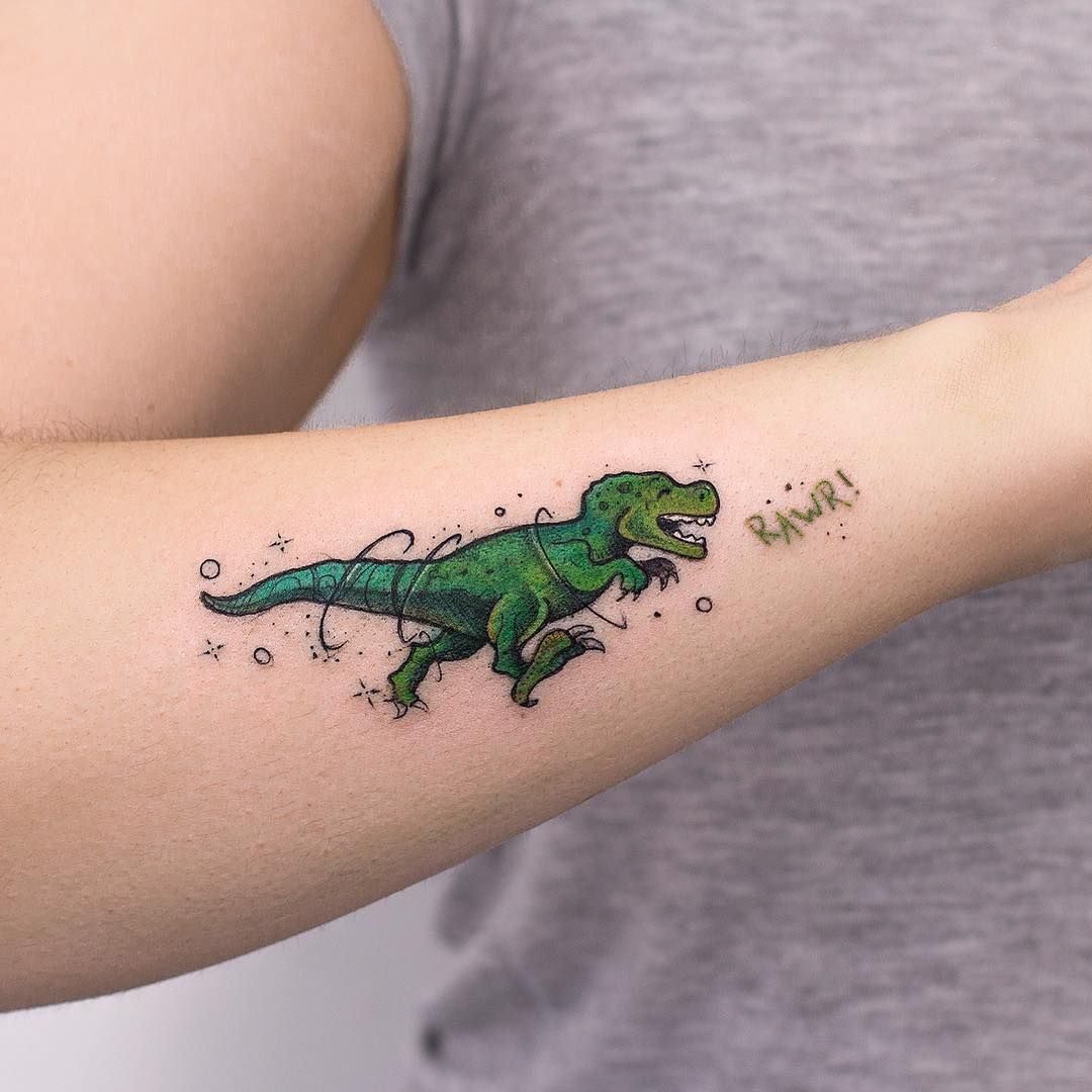 T Rex Tattoo Ideas 0013