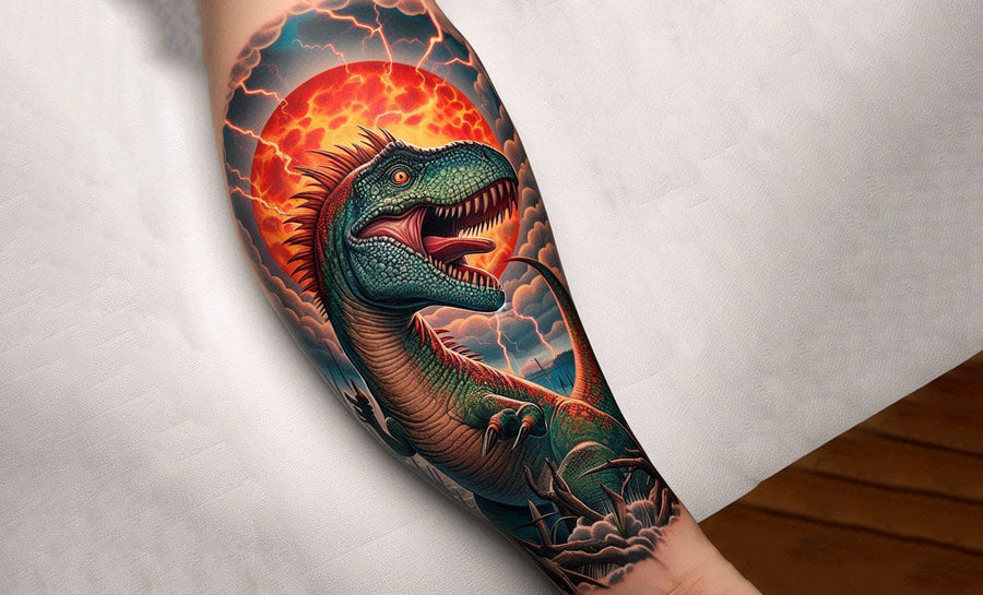 T Rex Tattoo Ideas 0014