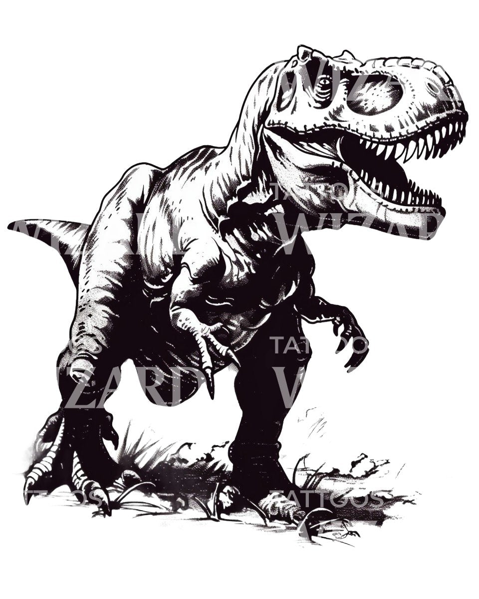 T Rex Tattoo Ideas 0016