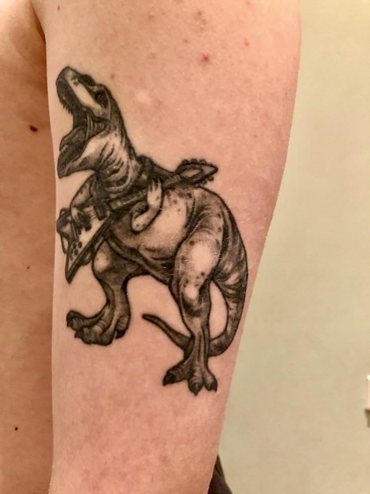 T Rex Tattoo Ideas 0033