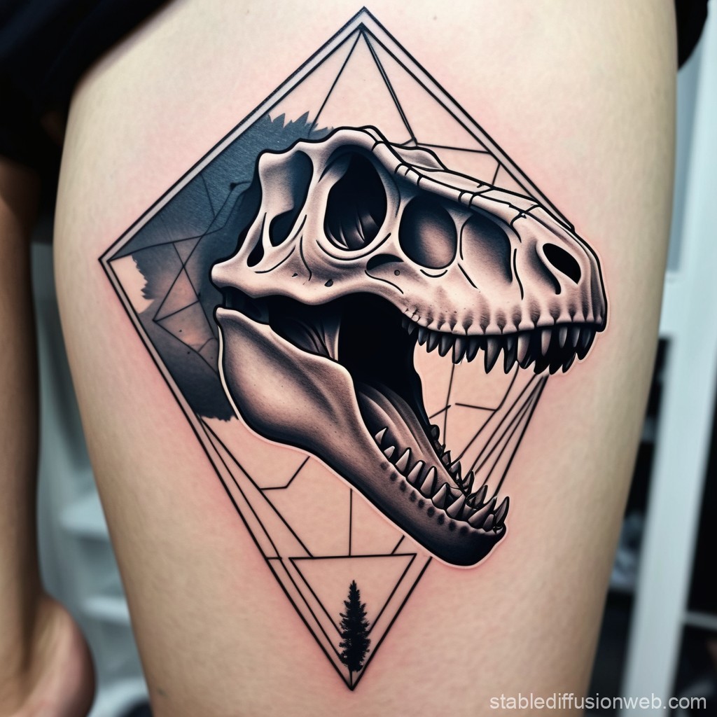 T Rex Tattoo Ideas 0034