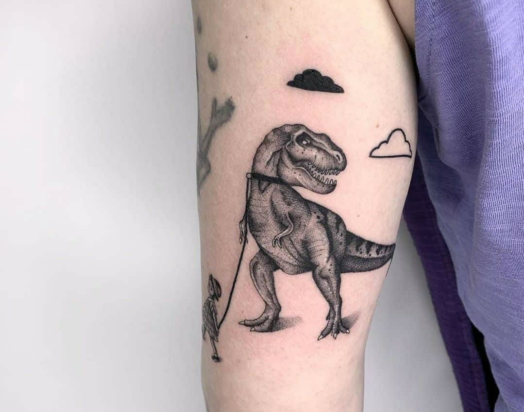 T Rex Tattoo Ideas 0049